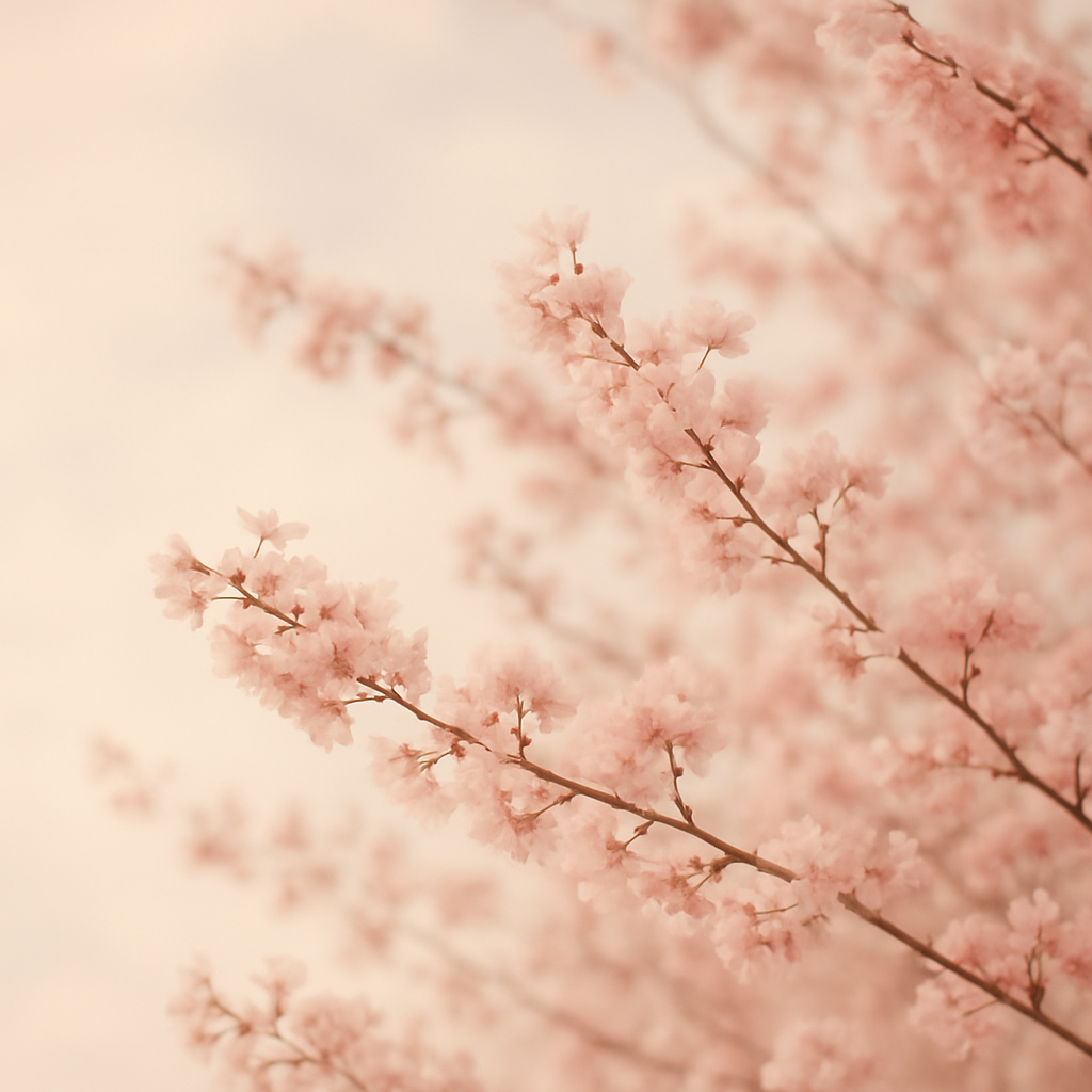 Cherry blossoms in soft light (photo 3)